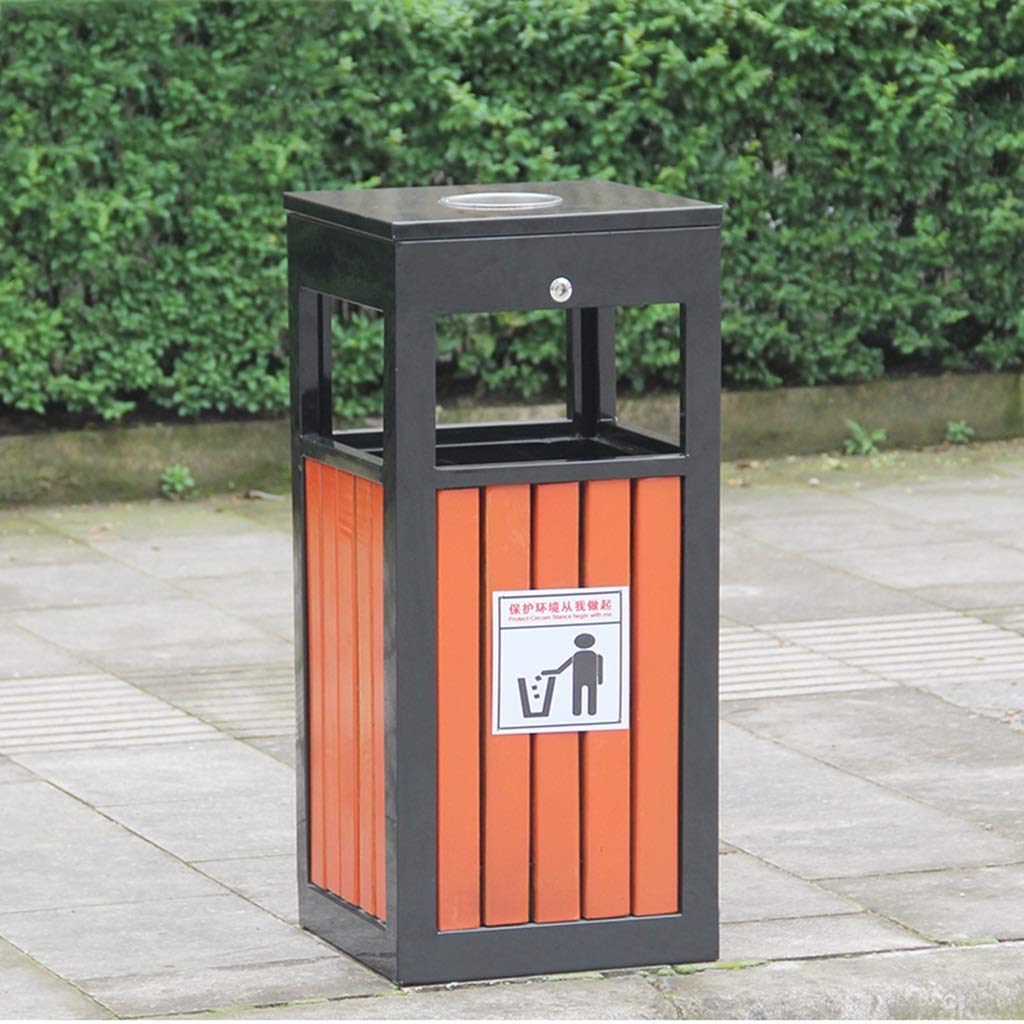 Amazon｜Dustbins Sanitation Trash Can 36 36 80CM Community Street